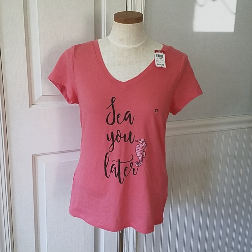 5 for $15! NWT Seahorse T-shirt